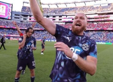 Pitta, do Bragantino, volta a campo com o Paraguai na Copa do Mundo
