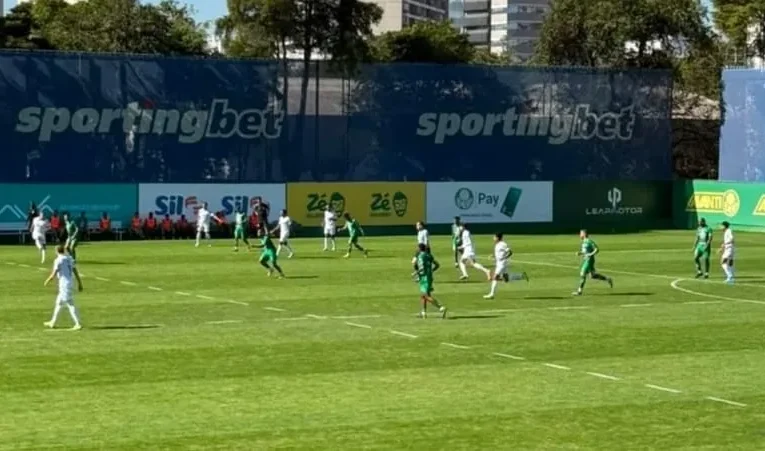 União São João x Palmeiras (Foto: Divulgação)