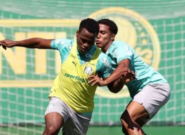 Palmeiras pode promover estreia de joia da base contra o Atlético-MG