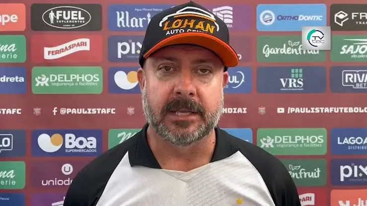 Vinicius Munhoz, técnico do Paulista