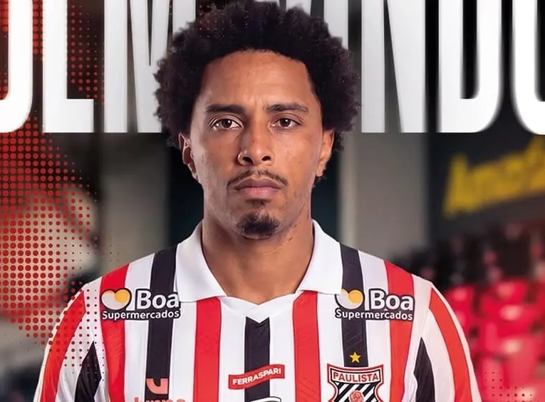 Osman Júnior é oficializado (Foto: Divulgação-Paulista de Jundiaí)