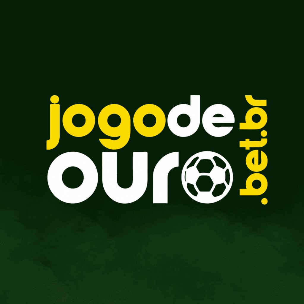 Logo da Jogo de Ouro em fundo verde