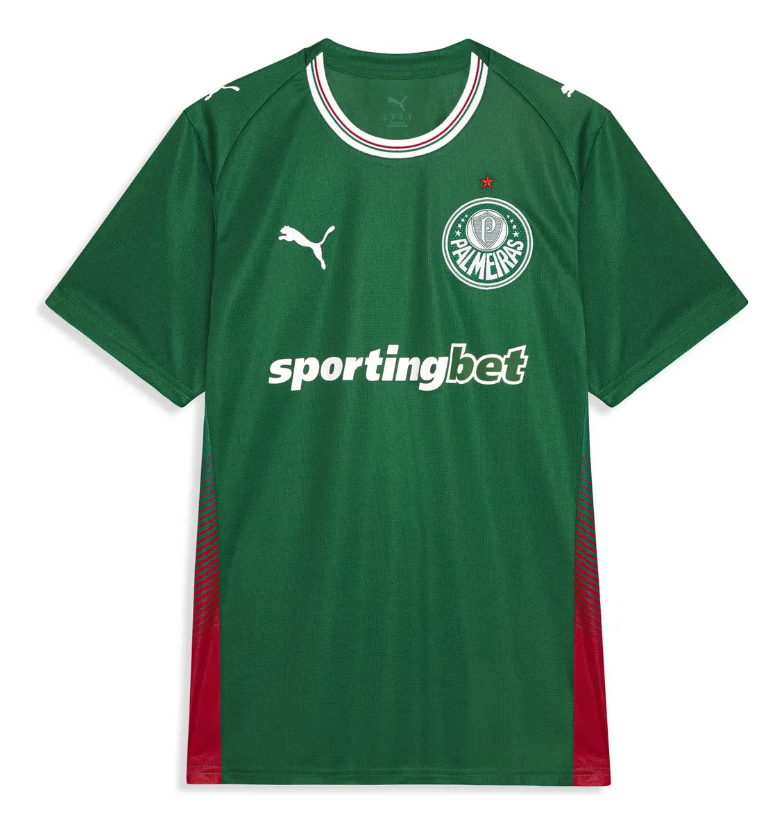 Camisa Palmeiras Home 2026 Torcedor Masculina Puma