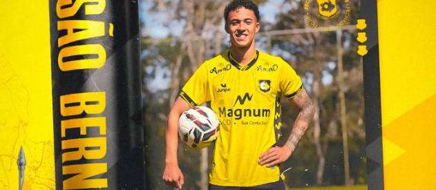 Galdino, novo reforço do São Bernardo - Foto: Reprodução