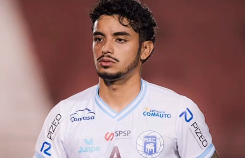 Jhonatan Marino, atacante do Marília - Foto: Reprodução/Instagram
