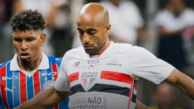 Lucas Moura critica desatenção do São Paulo após derrota para o Bahia