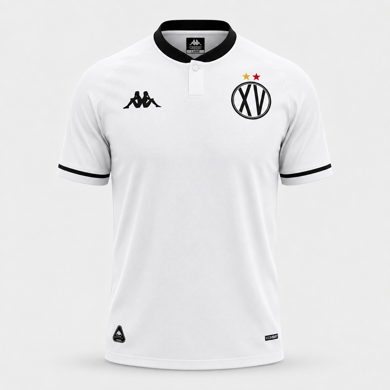 Camisa XV de Piracicaba Away Kappa 2026 branca
