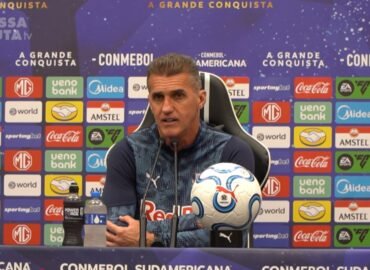 “Eu vi pequenos erros. Erros que nos custaram caro.”, Mancini fala após eliminação na Sudamericana