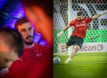 Na reserva, Cleiton vê Tiago Volpi falhar e comprometer o resultado no Brasileirão