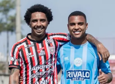 Osman e Nicolas em Paulista x Osasco Sporting - Foto: Arquivo Pessoal
