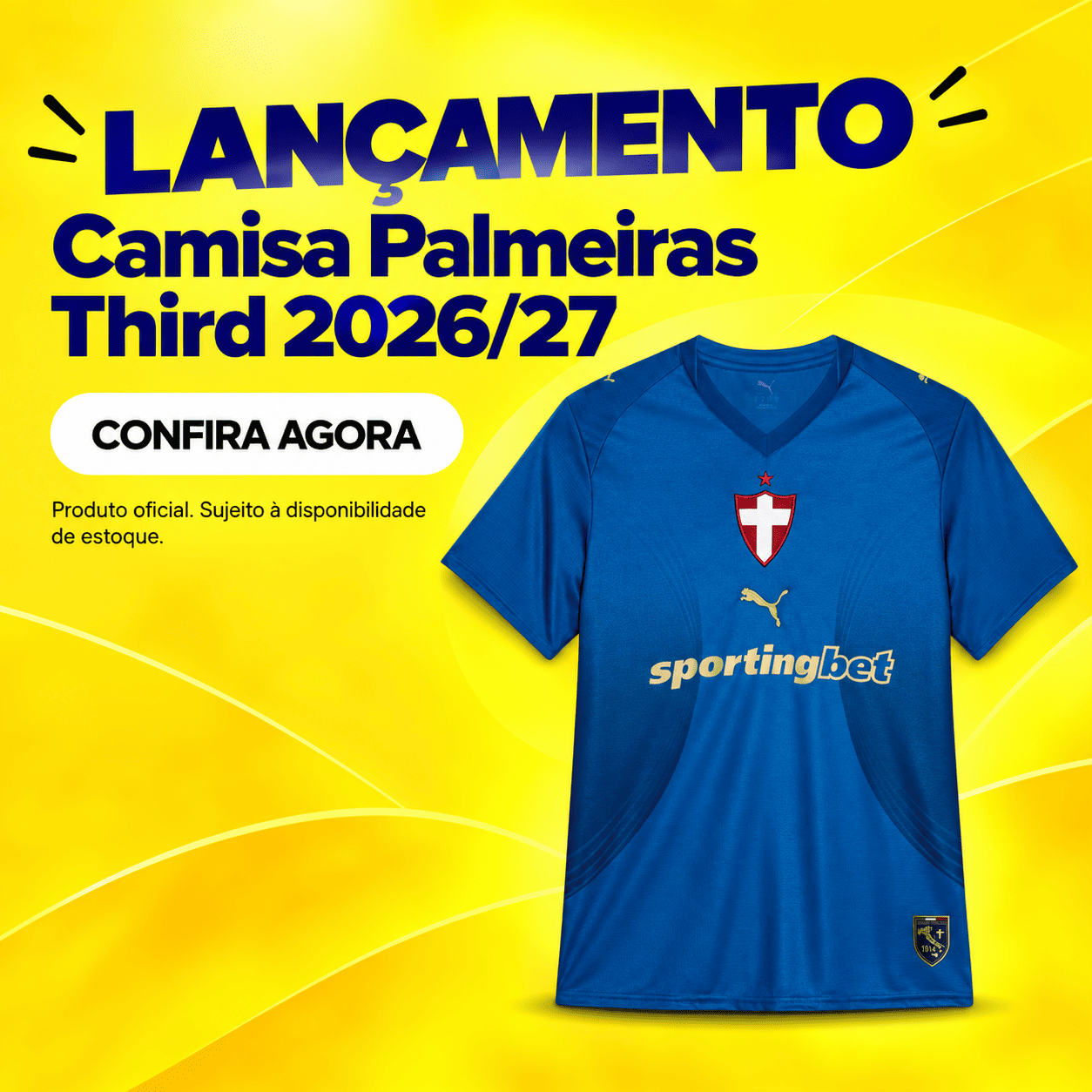 Lançamento Camisa Palmeiras - OF 3 - 2026-27