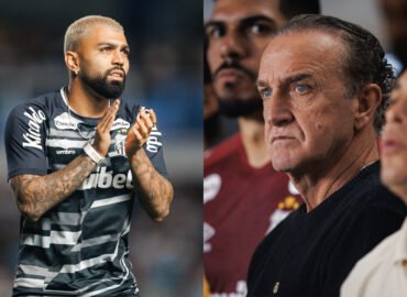 Cuca reage à declaração de Gabigol sobre possível saída do Santos