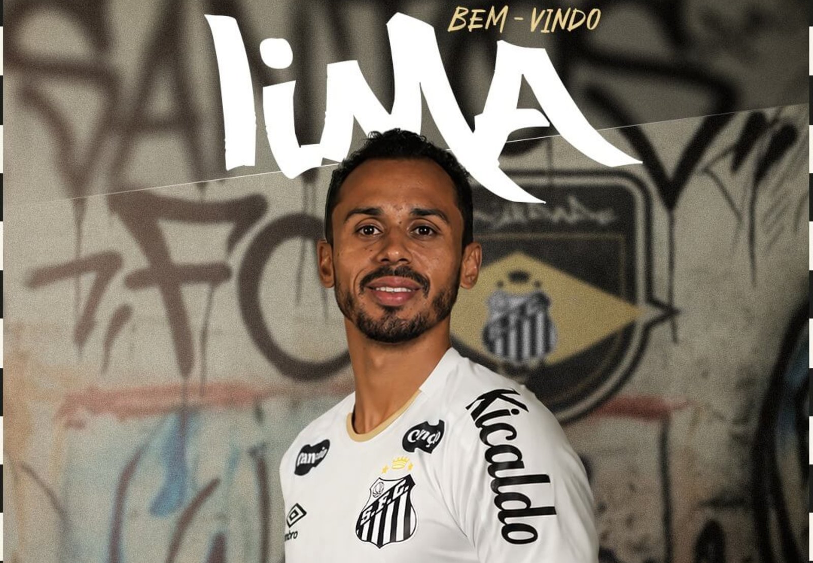 imagem da materia: Santos oficializa a contratação do meia Lima