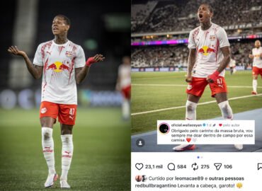 “Levanta a cabeça, garoto!” Bragantino se posiciona após expulsão por agressão de Wallace Yan