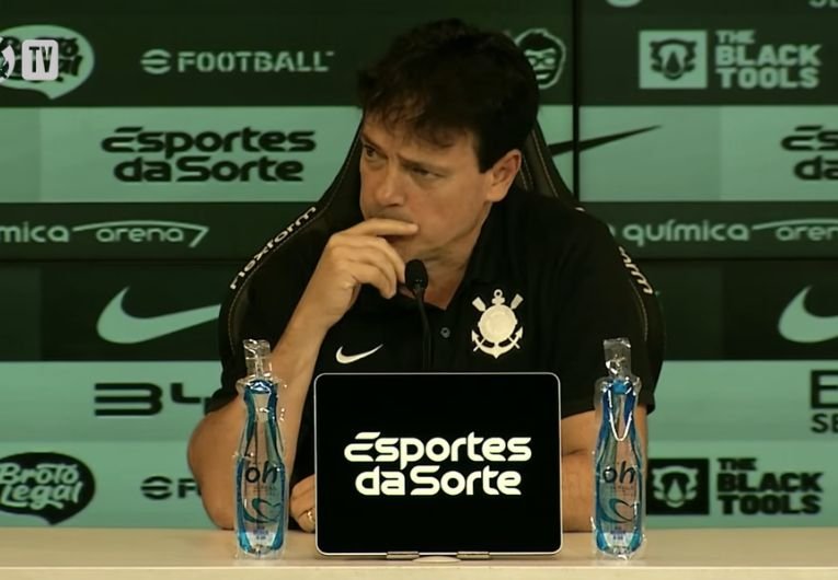 Fernando Diniz - Corinthians x Chapecoense