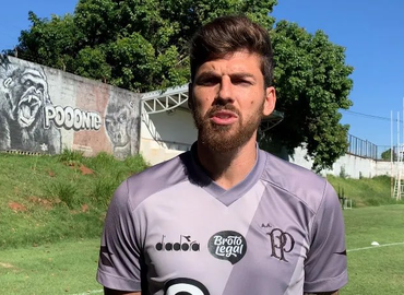 Lucas Cunha, zagueiro da Ponte Preta