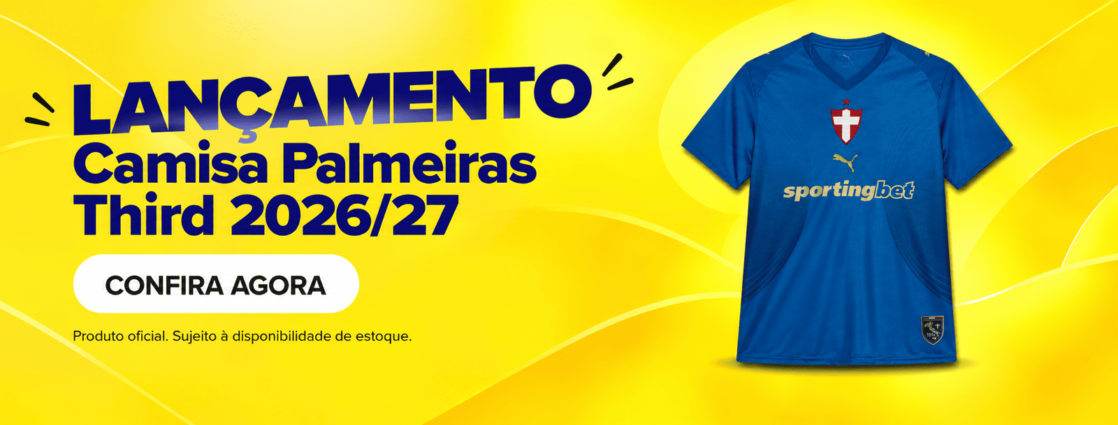 Lançamento Camisa Palmeiras - OF 3 - 2026-27