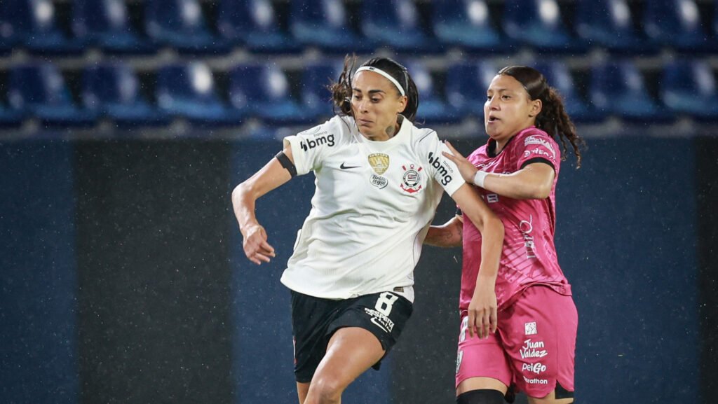 Partida entre Corinthians x Independiente Del Valle, realizado esta noite no Estádio Banco Guayaquil, jogo válido pela Conmebol Libertadores Femenina 2026. Quito / Equador - 24/10/2026. Foto: ©Rodrigo Gazzanel / Ag. Corinthians