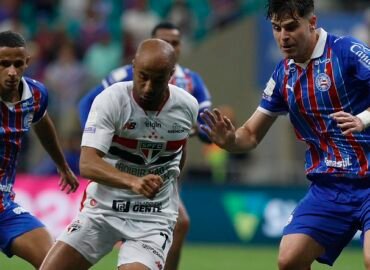 São Paulo perde para o Bahia por 3 a 2 na Fonte Nova