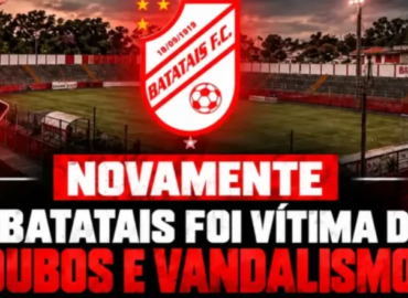 Batatais denuncia invasão ao estádio e furto - Foto: Reprodução