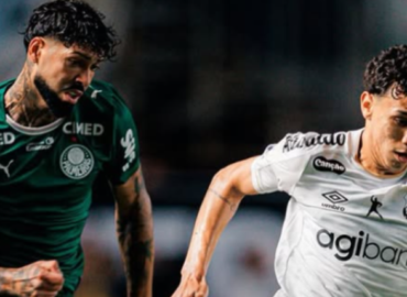Santos e Palmeiras empatam sem gols na Vila Belmiro