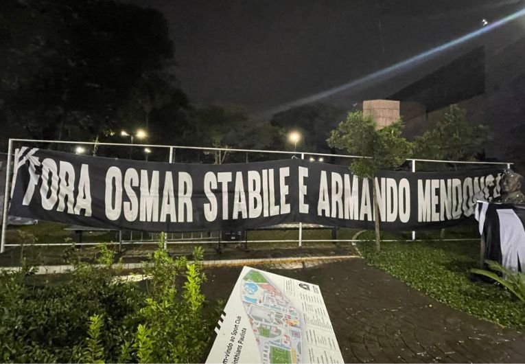 Protesto - Corinthians
