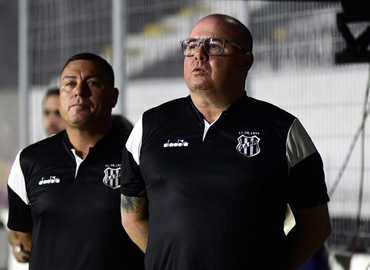 Marcelo Fernandes, ex-trenador da Ponte Preta e Marcelo Copertino, ex-auxiliar técnico do clube - Foto: Marcos Ribolli