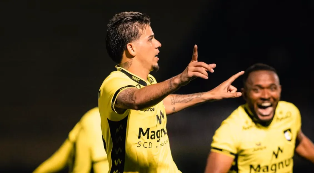Dudu Miraíma, meia do São Bernardo - Foto: Jeferson Teles/SBFC