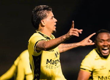 Dudu Miraíma, meia do São Bernardo - Foto: Jeferson Teles/SBFC