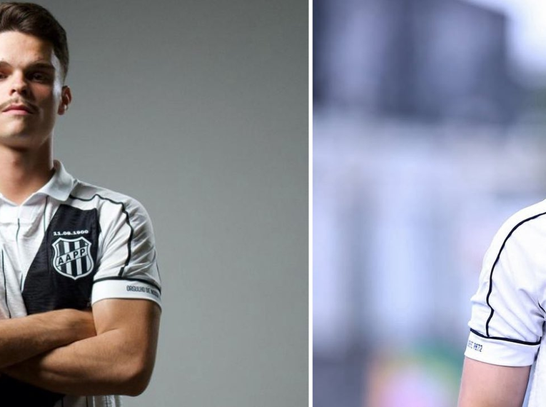 Kawann e Guilherme Martins, atletas da Ponte Preta - Fotos: Divulgação/Geração por IA