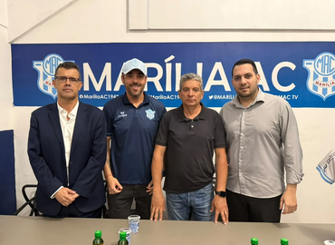 Marcelo Marelli é apresentado como novo técnico do Marília - Foto: Divulgação